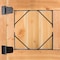 National Hardware National Hardware 3.74 in. L Black Steel Anti-Sag Gate Kit 1 pk N109-060 - alternate 3